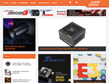 Tablet Screenshot of gamezoom.net